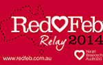 RedFeb Relay 2014 logo